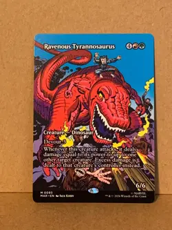 MTG Marvel Super Heroes Ravenous Tyrannosaurus Showcase 0093 Non-Foil - Image 1