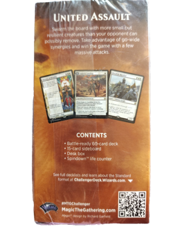 2019 Magic The Gathering Challenger Deck United Assault - Image 2