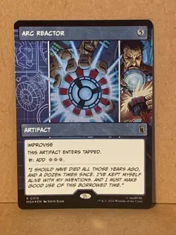MTG Marvel Super Heroes - Arc Reactor (Borderless) 0310 - Foil - Image 1