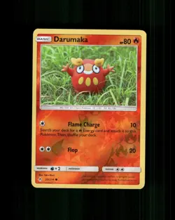 Darumaka 23/214 Common Unbroken Bonds Pokemon Reverse Holo Near Mint - Image 1