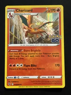 Charizard 010/078 Pokemon GO Holo - Image 1