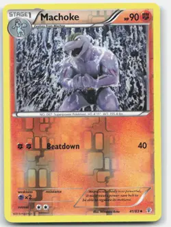 Machoke 41/83 Uncommon Generations Pokemon Reverse Holo Lightly Played - Image 1