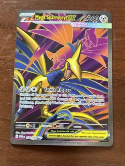 Pokemon Mega Skarmory Ex 106/088 Perfect Order Full Art - Image 1