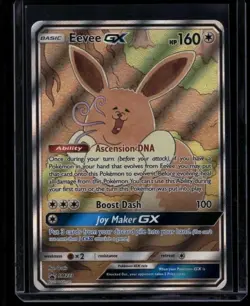 Pokemon TCG Eevee GX SM233 Sun & Moon Promo MP - Image 1
