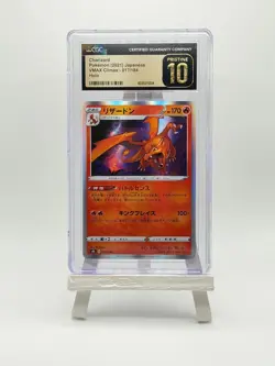 PSA 10 - Charizard 017/184 - VMAX Climax - Japanese Pokemon - Image 1