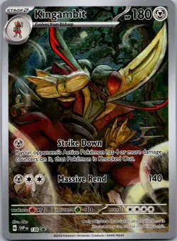KINGAMBIT 130 HOLO P SCARLET & VIOLET PROMO POKEMON NM - Image 1