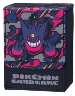 Pokemon Official Card Game Flip Deck Case Mega Gengar Japanese Japan NEW - Image 1