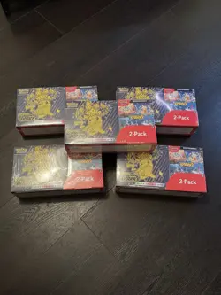 Pokemon Surging Sparks Elite Trainer Box/Booster Bundle Costco Two Pack - Image 1