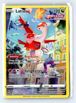Pokemon Latias (Illustration Rare) GG20/GG70 Crown Zenith - Image 1