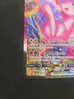 Pokemon Mew VMAX Swsh08 Fusion Strike 269/264 Secret Rare Alt Art Holo ENG - Image 5