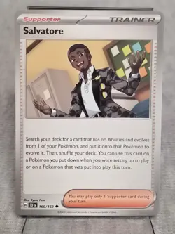 🔰Pokemon TCG - Salvatore - 160/162 - Uncommon - Temporal Forces - NM🔰 - Image 1