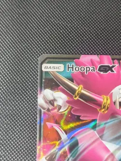 Pokemon TCG Hoopa GX Sun Moon Team Up 96/181 Holo Ultra Rare - Image 2