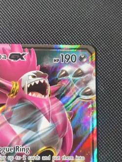 Pokemon TCG Hoopa GX Sun Moon Team Up 96/181 Holo Ultra Rare - Image 3
