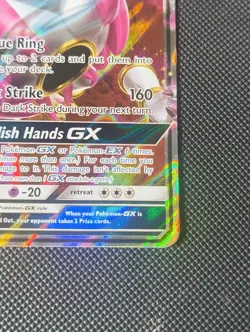 Pokemon TCG Hoopa GX Sun Moon Team Up 96/181 Holo Ultra Rare - Image 4