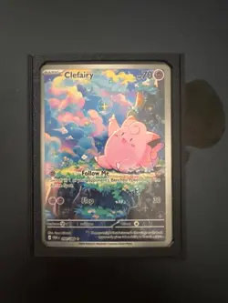 Pokemon TCG Clefairy 094/088 Illustration Rare Full Art Perfect Order Mint - Image 1