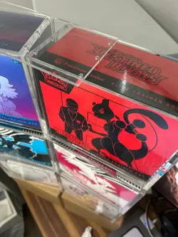 Free Shipping! Legendary Guard Thick Acrylic Pokemon ETB case with Magnetic Top - Image 5