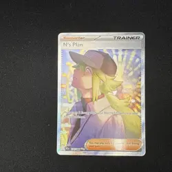 Pokemon TCG N's Plan 170/086 Sir Black Bolt Special Illustration Rare - Image 2