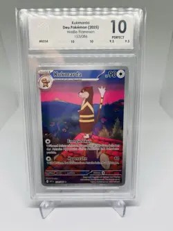 Kukmarda WHT153 - Weisse Flammen Watchog | Deutsch | Grading 10 - Pokemon - TCG - Image 1