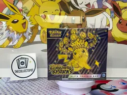 Pokemon TCG: Scarlet & Violet Surging Sparks Elite Trainer Box ETB New & Sealed - Image 1