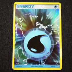Pokemon Water Energy 107/110 Holon Phantoms Holo LP - Image 1