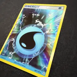 Pokemon Water Energy 107/110 Holon Phantoms Holo LP - Image 2