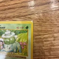 Pokemon Shadowless Bulbasaur 44/102- Base Set-Length Error Misprint✨ - Image 3