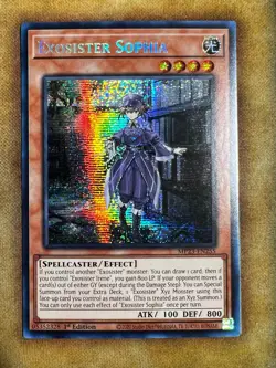 Yugioh Exosister Sophia MP23-EN255 Secret Rare 1st Ed NM - Image 1