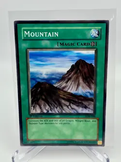 Yu-Gi-Oh! Mountain LOB-048 1st Edition LP Common Near Mint Never Played With - Image 1