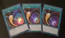 3x Cosmic Cyclone RA02-EN061 Ultra Rare 1st Ed NM Yugioh! Playset - Image 1