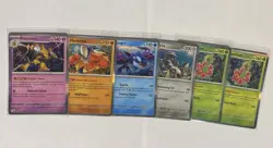 Pokemon English Mega Evolution 6 Card Holo Lot Prerelease Alakazam Kyogre + More - Image 1