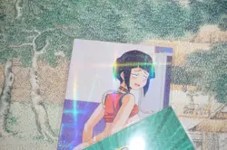 Kyoka Jiro Cheerleader My Hero Academia Sexy Waifu Custom Card & R34 Flip Card - Image 3