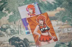 Itsuka Kendo Cheerleader My Hero Academia Sexy Waifu Custom Card & R34 Flip Card - Image 1