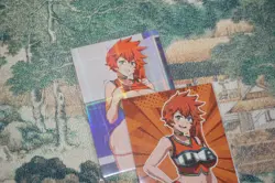 Itsuka Kendo Cheerleader My Hero Academia Sexy Waifu Custom Card & R34 Flip Card - Image 3