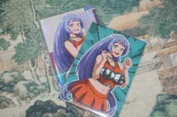 Nejire Hado Cheerleader My Hero Academia Sexy Hot Waifu Custom Card & R34 Flip - Image 1
