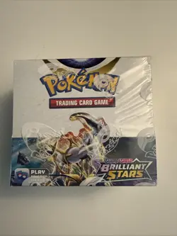 Pokemon TCG Sword & Shield Brilliant Stars Booster Box - Factory Sealed - Image 2