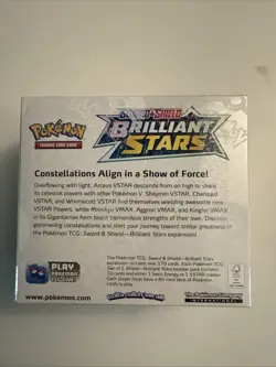 Pokemon TCG Sword & Shield Brilliant Stars Booster Box - Factory Sealed - Image 3