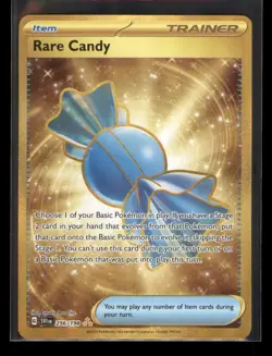 Rare Candy Holo Hyper Rare SV01: Scarlet & Violet Base Set 256/198 - Image 1