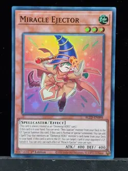 Miracle Ejector Super Rare 1st Edition Yu-Gi-Oh BLZD-EN098 Near Mint (A) - Image 1