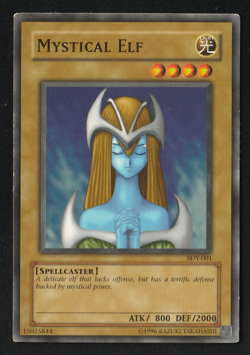 Mystical Elf SDY-001 - YuGiOh Starter Deck: Yugi TCG Set - Vintage, LP - Image 1