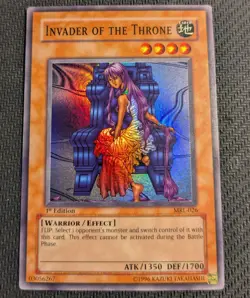 Yugioh Invader of the Throne MRL-026 1st Edition Super Rare NM/M! - Image 1