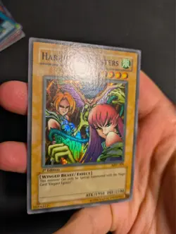 Yugioh Harpie Lady Sisters MRD-009 1st Edition Super Rare LP! - Image 3