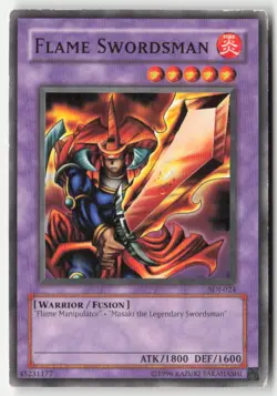 Yugioh - Flame Swordsman SDJ-024 Unlimited - Common - Image 1