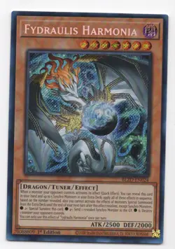 Yugioh! Blazing Dominion *Foil* Fydraulis Harmonia (BLZD-EN024) Secret Rare - Image 1