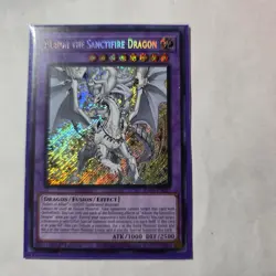 Yugioh #RA05-EN037 Albion the Sanctifire Dragon (Secret Rare) - Image 1