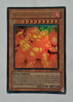 YuGiOh - Infernal Flame Emperor - SD3-EN001 1st Edition - Ultra Rare Holo - LP - Image 1