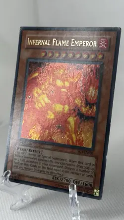 Yu-Gi-Oh! TCG Infernal Flame Emperor Structure Deck SD3-EN001 1st Edition Ultra - Image 1