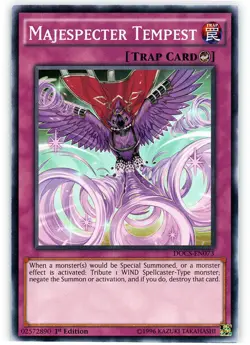 Yugioh! LP Majespecter Tempest - DOCS-EN073 - Common - 1st Edition Lightly Playe - Image 1