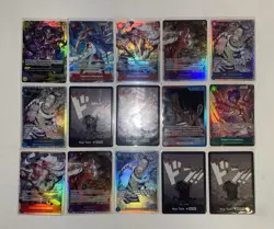 One Piece OP16 Lot Of 15 Foil Alt Art Rare Marshall.D.Teach, Edward.Newgate - Image 1