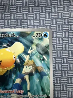 Misty's Psyduck 193/182 Destined Rivals Illustration Rare IR Pokemon Card NM/M - Image 3