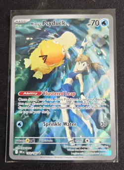 Misty's Psyduck 193/182 Illustration Rare Destined Rivals Pokemon NM/M - Image 1